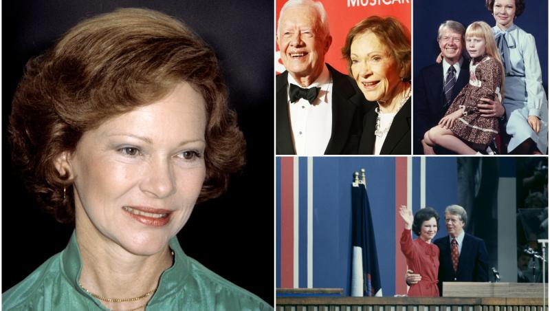 Rosalynn Carter a murit la 96 de ani. Fosta prima doamnă a SUA, rol esențial în mandatul de președinte al soțului său, Jimmy