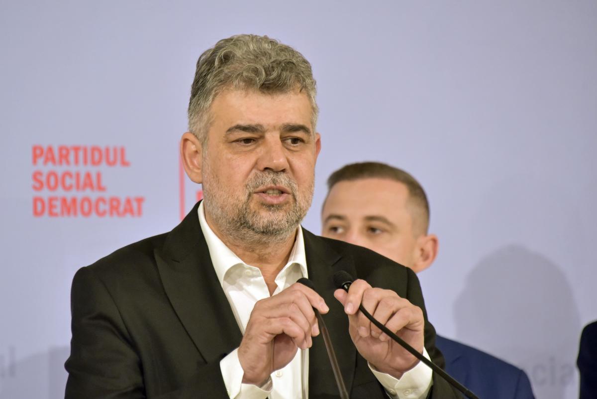 Marcel Ciolacu, premierul României şi preşedintele PSD Marcel Ciolacu, premierul României şi preşedintele PSD