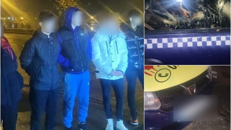 Cinci adolescenţi, amendaţi după ce au aruncat cu ouă în maşinile de pe şosea ca "să se distreze", în Târgu Jiu