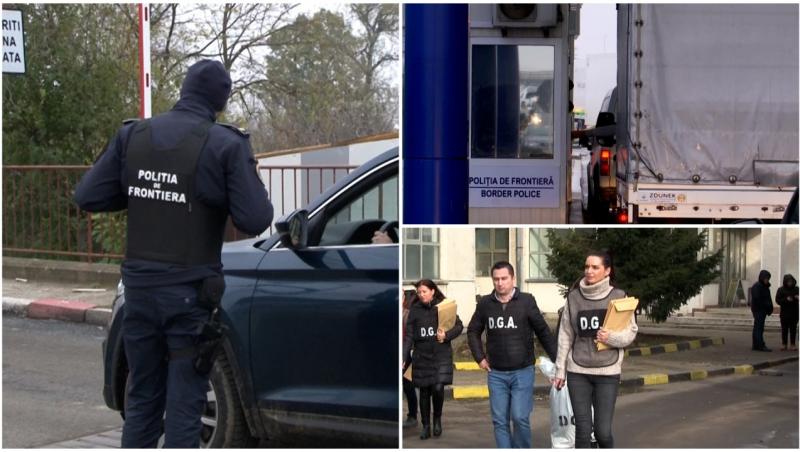 "Fabrica de şpagă" de la Sculeni și Calafat. În Iași, polițiștii cereau mită de la camionagii, apoi împărțeau cu șeful Vămii