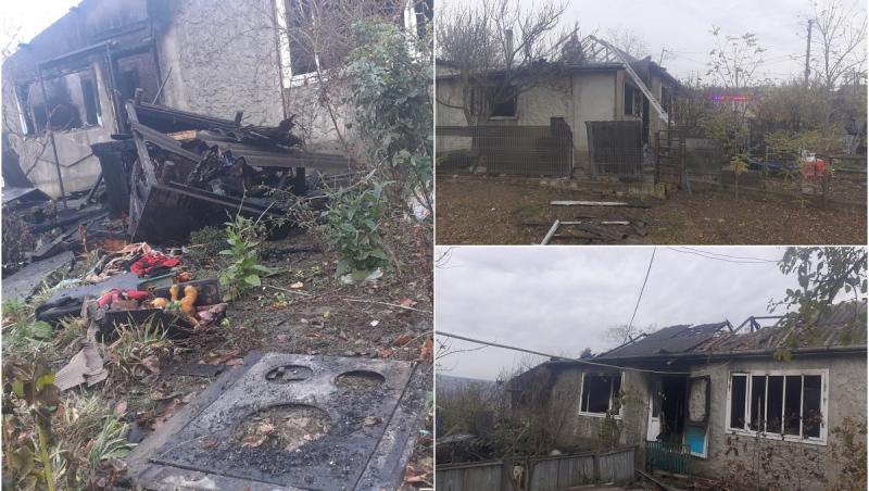 O fetiță de doi ani a ajuns la spital cu arsuri pe faţă şi mâini, după ce un incendiu a izbucnit în camera în care juca, în Botoșani