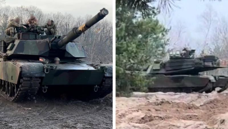 Tancurile Abrams au apărut pe frontul de Ucraina. Nu e clar cât de aproape sunt de prima linie