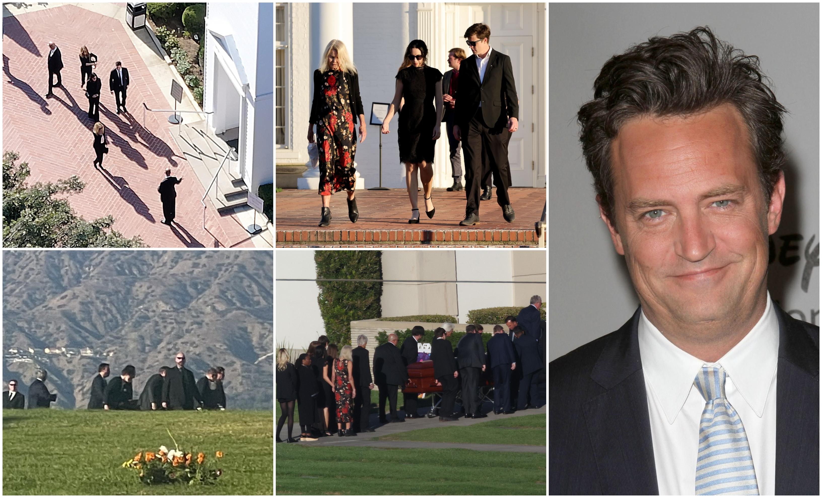 Matthew Perry a fost înmormântat. La ceremonia din Los Angeles au participat rudele, prietenii şi vedetele din "Friends"