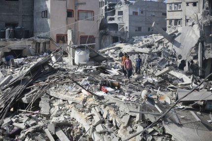 10.000 de palestinieni ucişi în Gaza într-o lună de război. SUA sunt gata să intervină militar dacă Hezbollah atacă Israelul