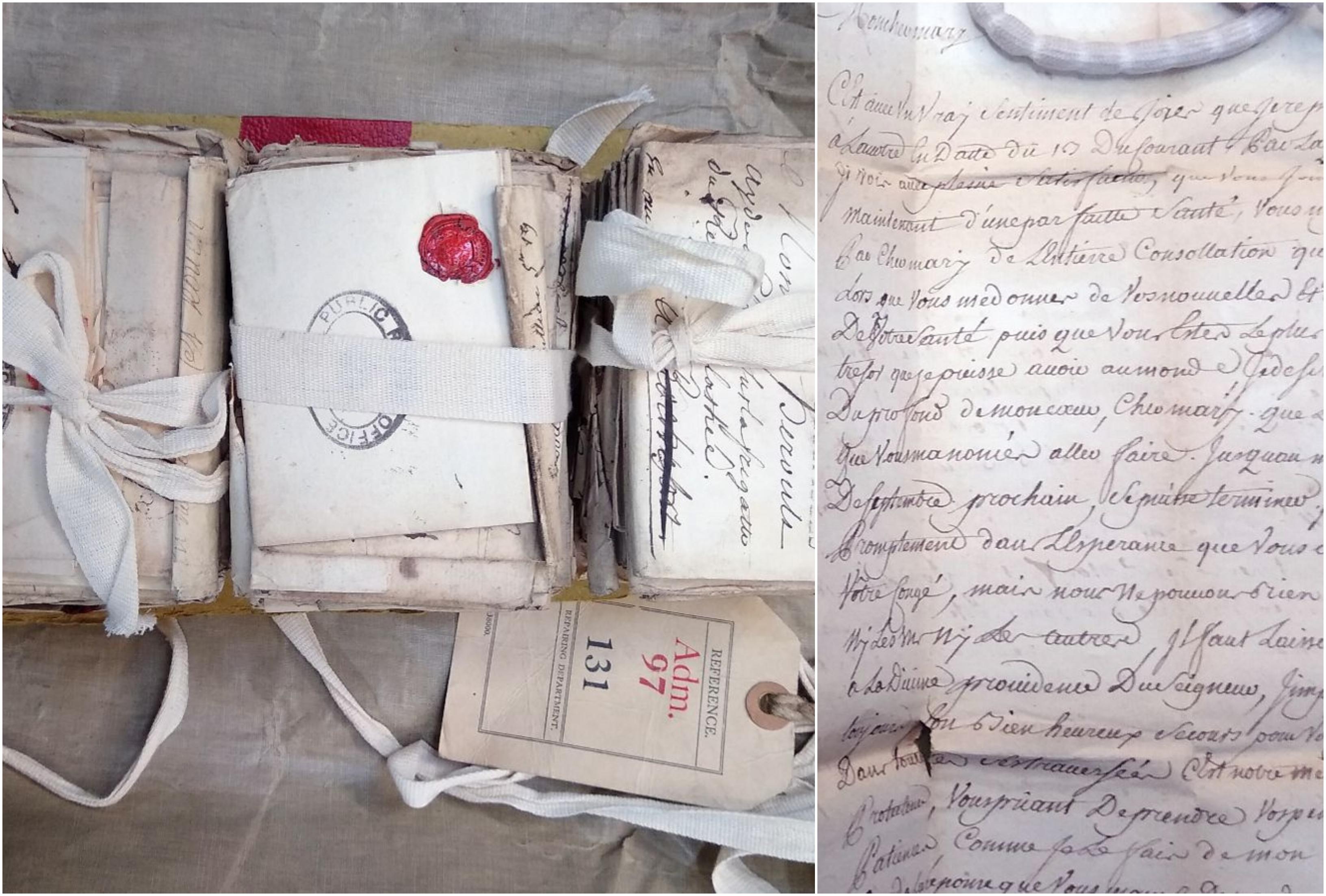Iubire la 256 de ani distanţă. Scrisori de dragoste ale marinarilor francezi, confiscate de britanici în 1757, au fost deschise pentru prima dată
