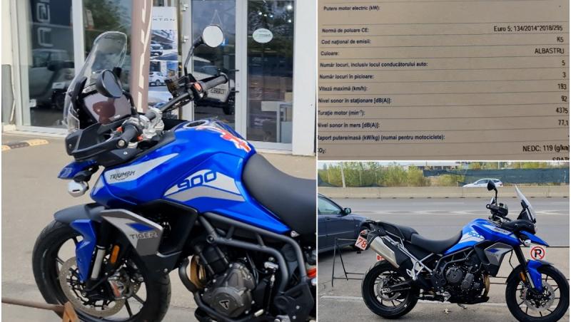 Un şofer din Alba s-a trezit cu un microbuz în loc de motocicletă, în acte. Oficial, vehiculul poate căra "5 persoane pe şa şi 3 în picioare"