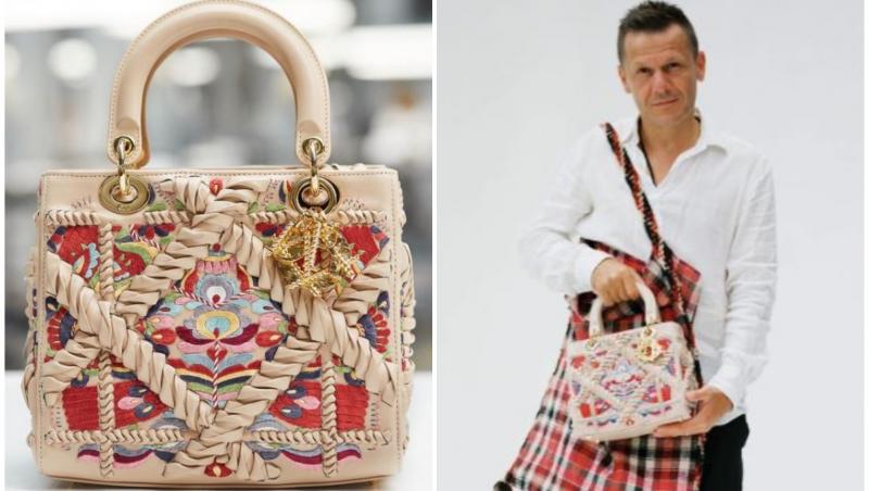 Primul român invitat să reinterpreteze celebra geantă Lady Dior, într-un proiect inedit. Mircea Cantor s-a inspirat din folclorul bihorean: "Grădina paradisului"