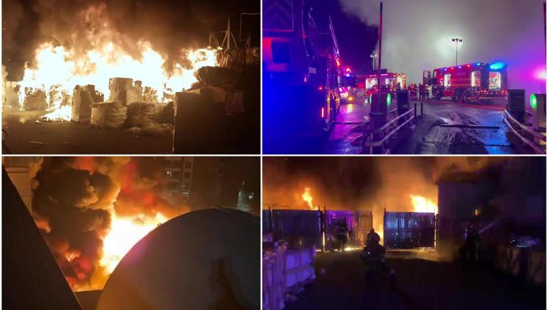 Incendiul de la Iulius Mall a fost provocat. Trei tineri ar fi pornit focul, după ce ar fi aruncat cu o petardă