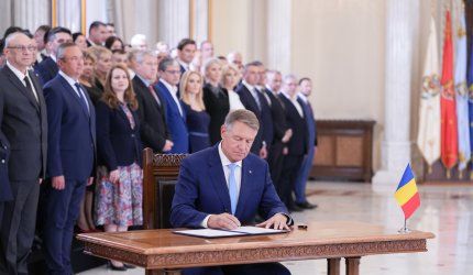 Preşedintele Iohannis a promulgat bugetul pe 2024