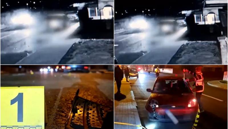Femeie moartă pe loc, după ce a fost aruncată 3 metri în aer de o mașină, apoi izbită de asflat, în Botoșani. Traversa neregulamentar când a fost spulberată