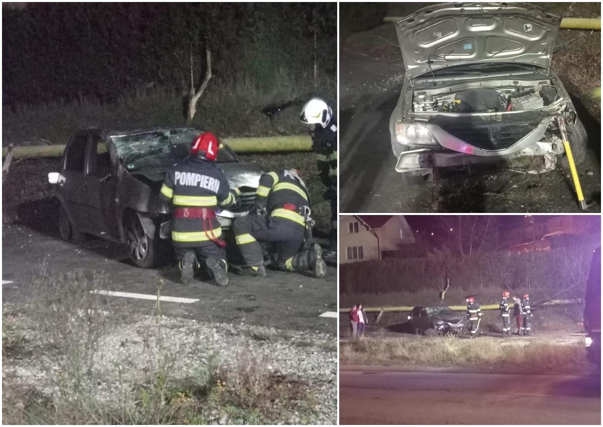 Copil de 7 ani, rănit într-un accident teribil în Petroşani. Alţi doi adulţi la spital după ce două maşini s-au tamponat