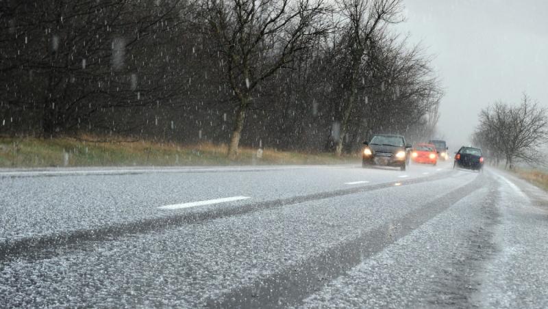 Ninsori în aproape toată țara, inclusiv în București. ANM anunță strat de zăpadă la munte și în zona Moldovei