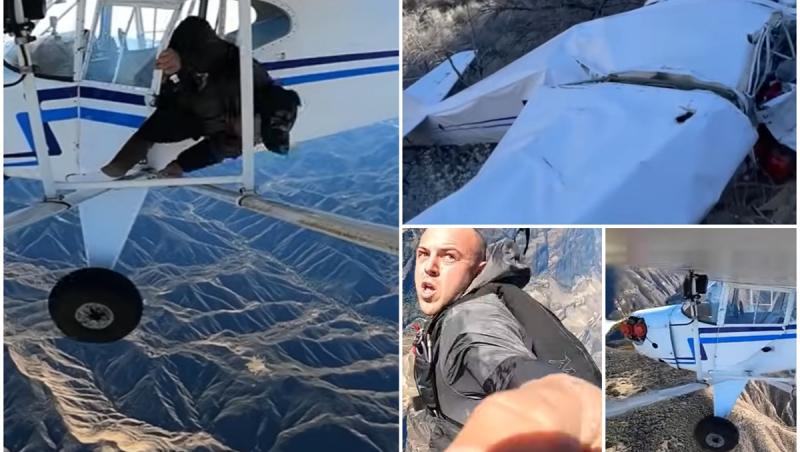 Youtuber condamnat la 6 luni de închisoare, după ce şi-a înscenat accidentul de avion. Prăbuşirea, filmată şi postată pe internet
