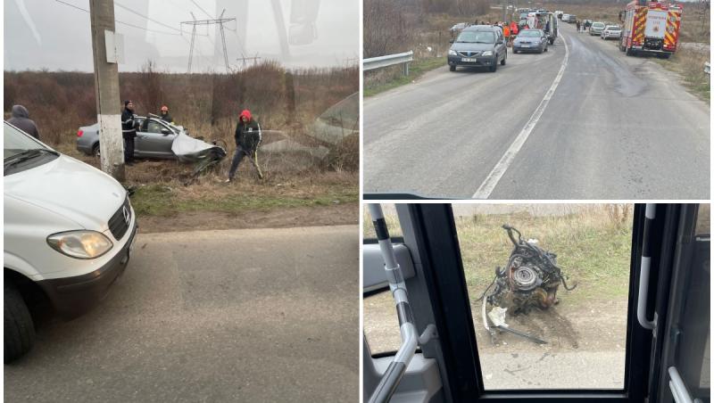 Bogdan Stamatoiu, implicat într-un grav accident rutier în Pantelimon. Redactorul-sef adjunct al GSP, în stare gravă, după ce a intrat cu mașina într-un stâlp