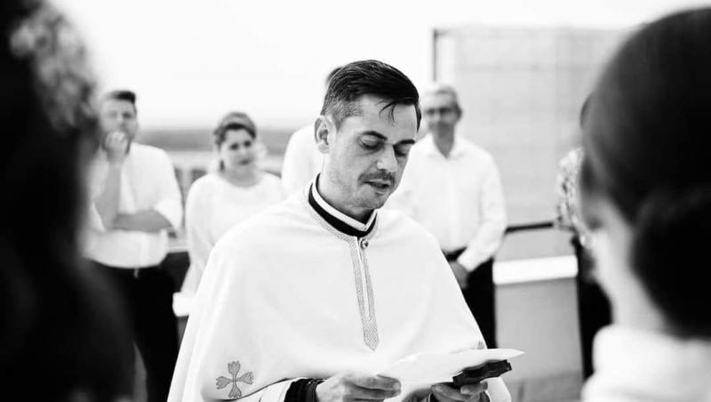 "De azi, dragul meu prieten, îl slujești pe Dumnezeu în tinda Raiului". Preotul Ioan Florin Bășa din Brașov a murit la vârsta de 46 de ani, răpus de cancer
