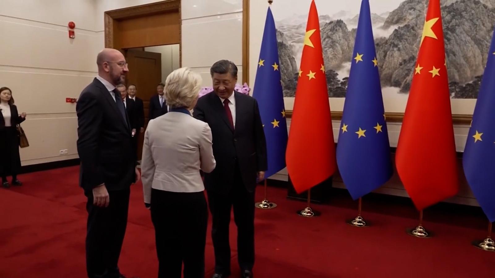 Întâlnire de gradul zero la Beijing. Xi Jinping, față în față cu Ursula von der Leyen şi Charles Michel. Ce vrea să obțină UE de la China