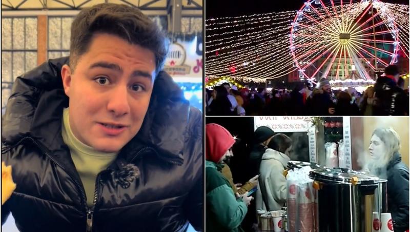 Pe ce a plătit un tânăr 92 de lei la Târgul de Crăciun din București. "Mult sau puţin?"