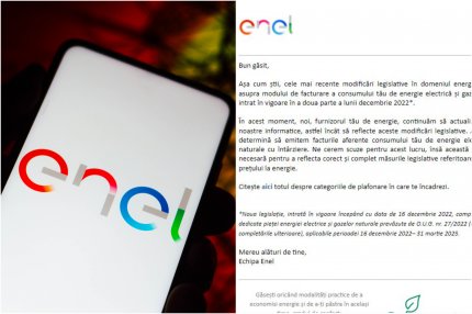 Situaţie neaşteptată pentru clienţii ENEL. Ce au primit în loc de factura pe ianuarie