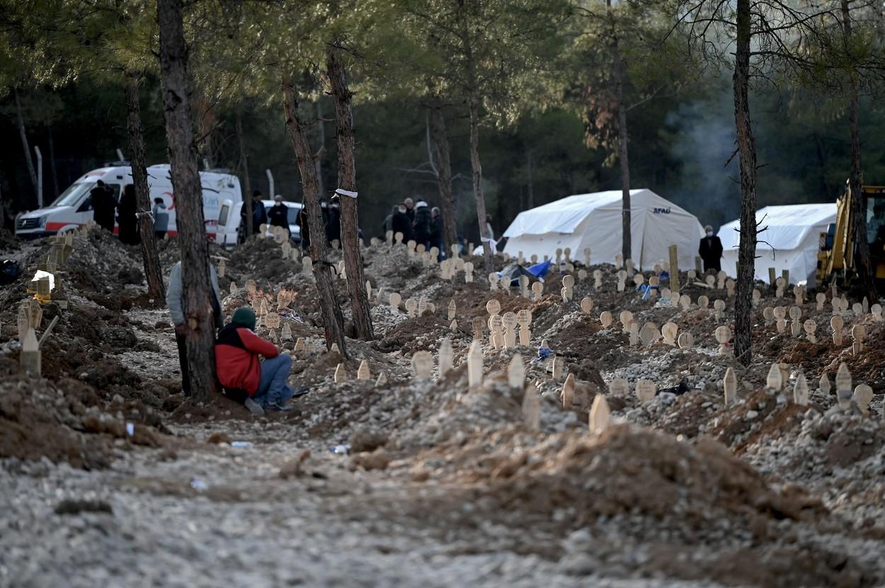 Cutremure în Turcia şi Siria: Bilanţul dezastrului a ajuns la peste 23.000 de morţi. Trupurile victimelor sunt adunate în stadioane şi parcări ca să fie identificate de rude