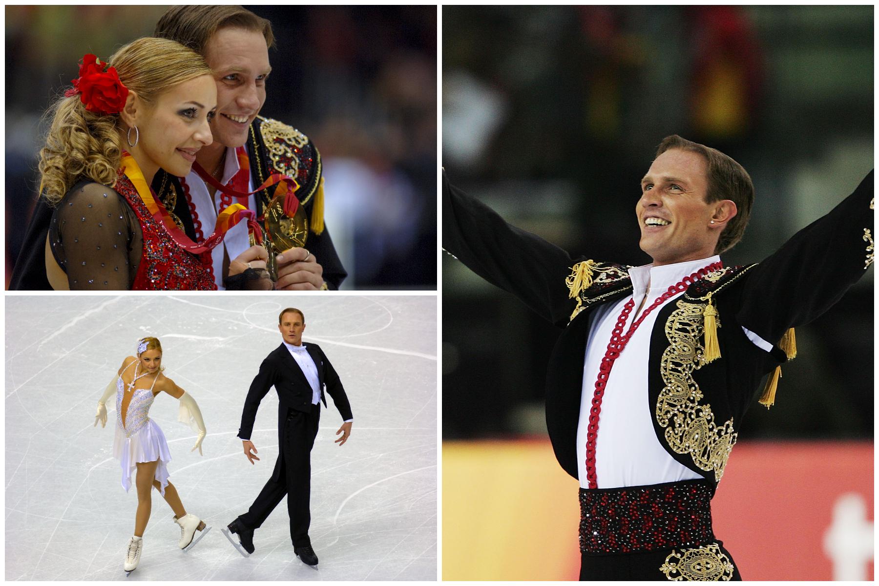 Roman Kostomarov şi Tatiana Navka, campioni olimpici în 2006, la Torino