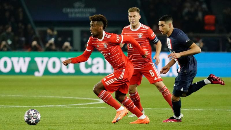 PSG - Bayern 0-1, în optimile Ligii Campionilor. Nemții au prima șansa la calificare după un meci spectacol: Mbappe n-a fost titular