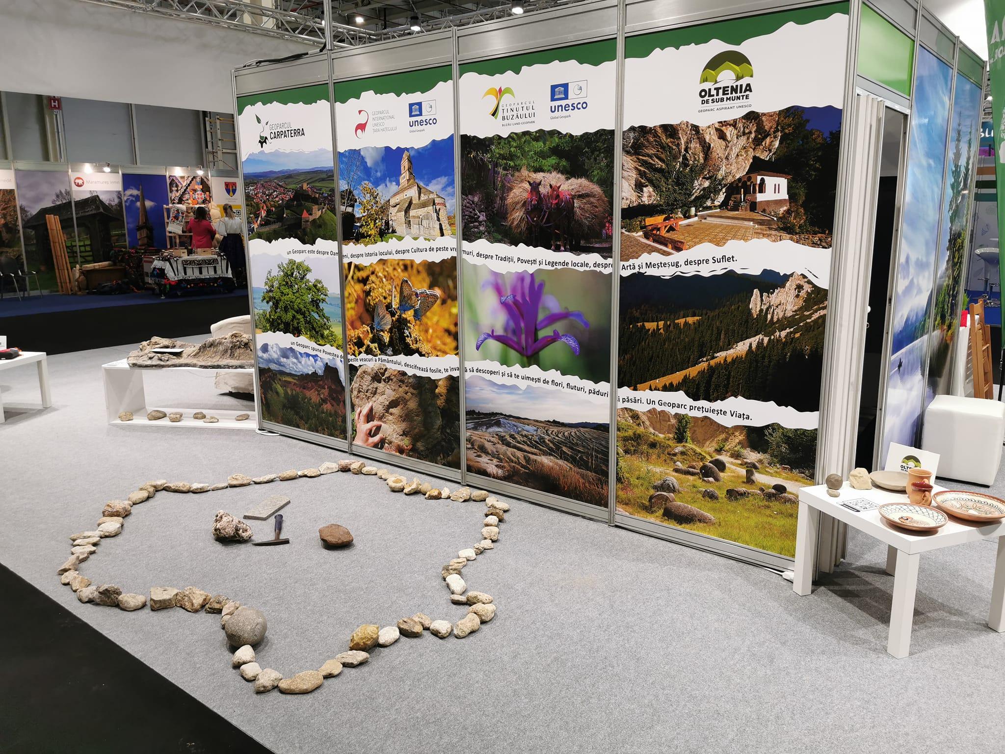 standul României la Târgiul de Turism de la ROMEXPO