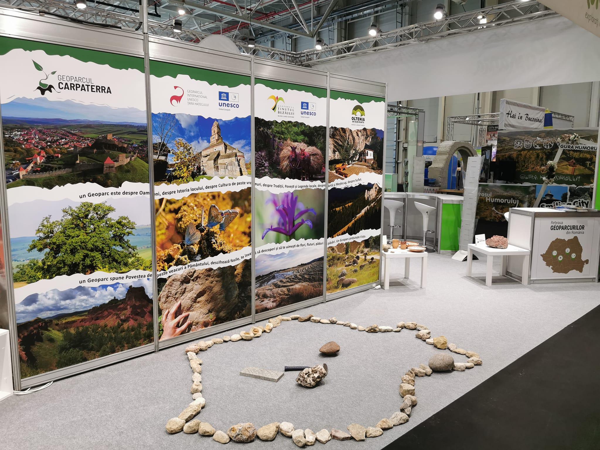 standul României la Târgiul de Turism de la ROMEXPO