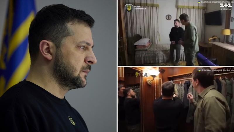 Cum arată adăpostul în care Zelenski locuiește de la începutul invaziei: "Aici e casa mea"