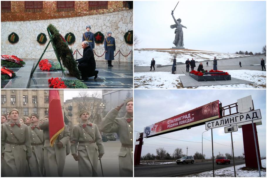 Numele oraşului Volgograd schimbat temporar în Stalingrad, statui cu Stalin şi poliţişti în uniforme NKVD. Cum vrea Putin propriul Stalingrad Numele oraşului Volgograd schimbat temporar în Stalingrad, statui cu Stalin şi poliţişti în uniforme NKVD. Cum vrea Putin propriul Stalingrad