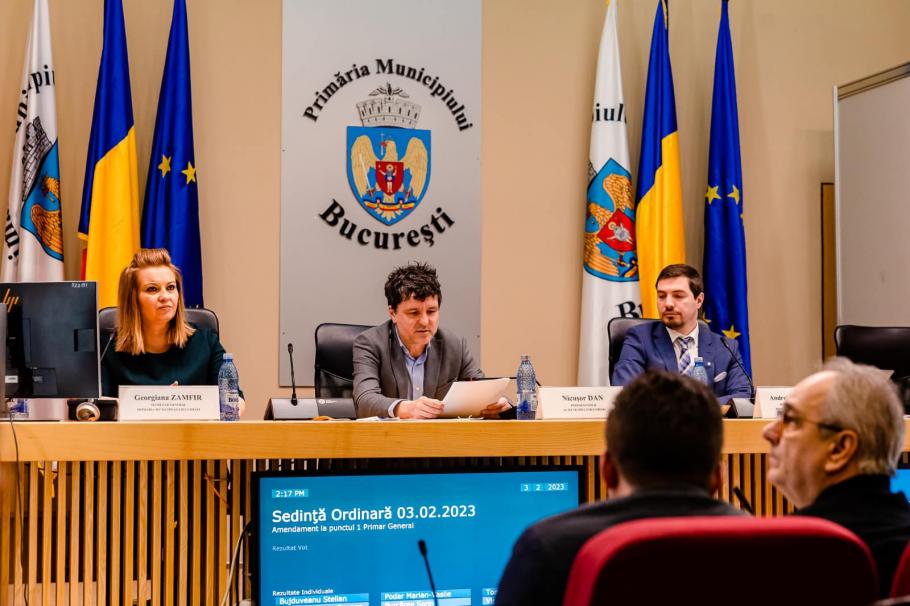 Bugetul Capitalei pentru 2023, aprobat. PSD a părăsit şedinţa în semn de protest, după ce i-a fost respins amendamentul Bugetul Capitalei pentru 2023, aprobat. PSD a părăsit şedinţa în semn de protest, după ce i-a fost respins amendamentul