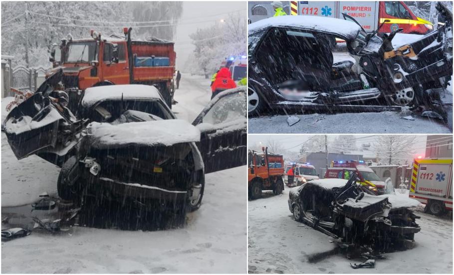 Accident mortal pe DN 55, la Malu Mare Accident mortal pe DN 55, la Malu Mare