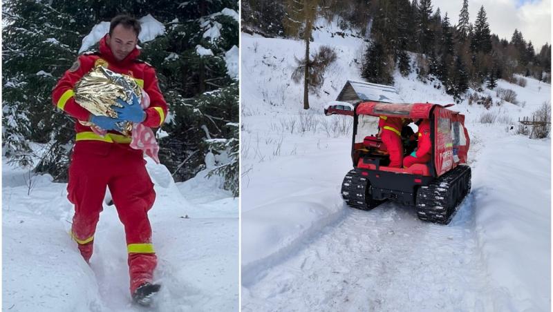 Tragedie în Apuseni. O tânără mămică a murit la trei zile după ce a născut. Fusese preluată de ambulanță împreună cu bebelușul ei