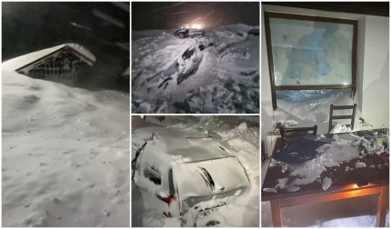 17 persoane, printre care 3 copii, coborâte de la cabana din Făgăraş lovită de avanlanşă. Arafat: "Au pus în pericol şi viaţa salvatorilor, nu doar pe a lor"