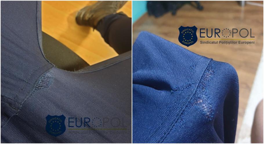 Reacţia Poliţiei Române, după ce sindicaliştii s-au plâns că noile uniforme s-au rupt: "Au fost convocaţi furnizorii, echipamentele sunt în garanţie" Reacţia Poliţiei Române, după ce sindicaliştii s-au plâns că noile uniforme s-au rupt: "Au fost convocaţi furnizorii, echipamentele sunt în garanţie"