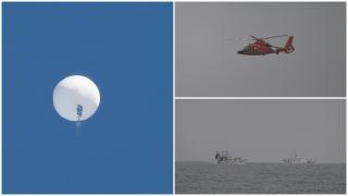 Armata SUA a început să caute resturile balonului chinezesc pe care l-a doborât. Tensiunile dintre cele două țări, extrem de ridicate