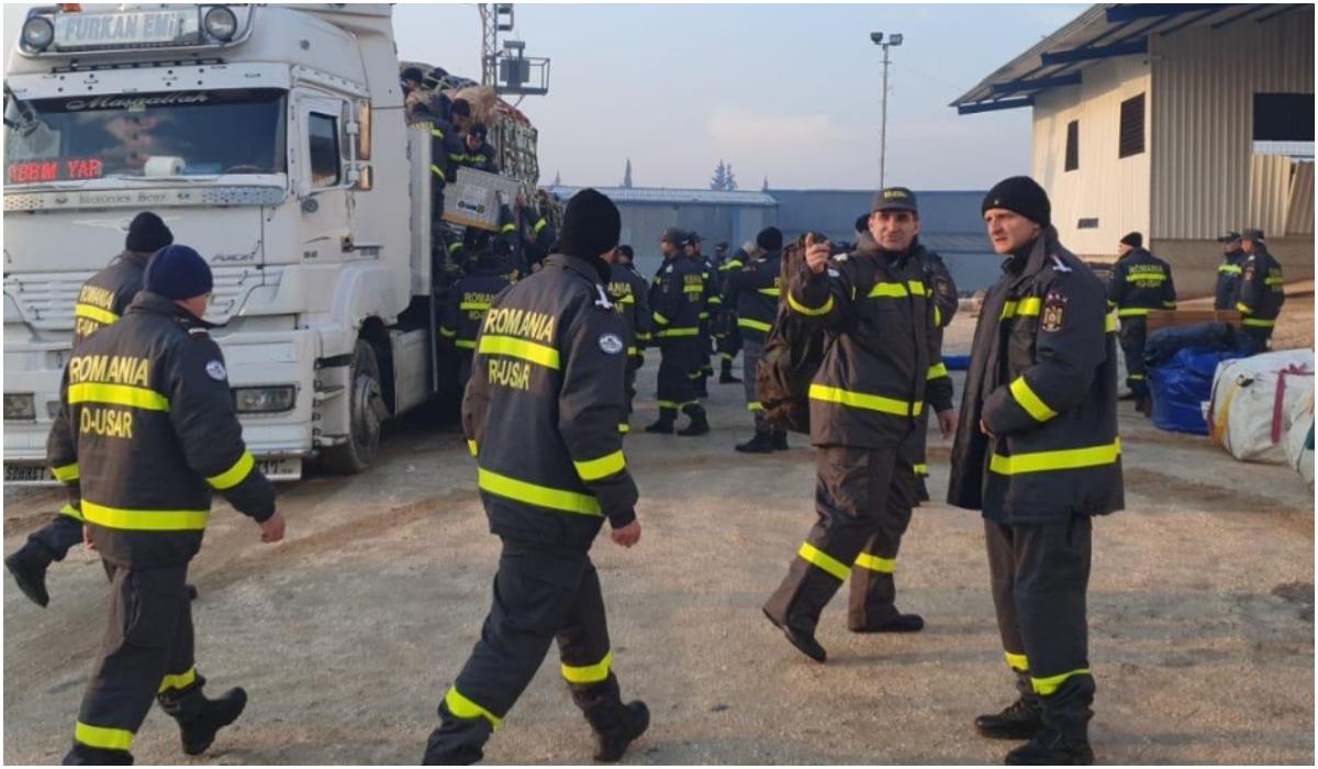 Prima misiune a salvatorilor români în Turcia. Echipa RO-USAR încearcă să salveze o familie prinsă sub dărâmături