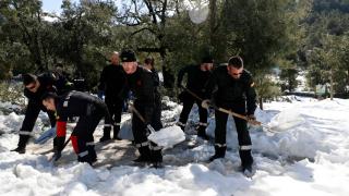 Zăpadă de peste un metru în insula Mallorca. Autorităţile au cerut ajutorul armatei