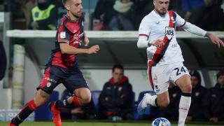 Cagliari – Genoa 0-0. George Pușcaș a avut două ocazii mari de gol. Meciul a fost live exclusiv pe AntenaPLAY