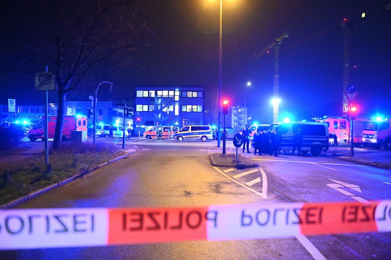 Atac armat în Hamburg