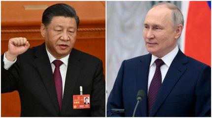 Xi Jinping, președintele Chinei, și Vladimir Putin, președintele Rusiei