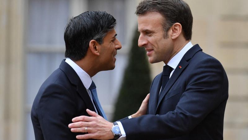 Acord istoric între Marea Britanie și Franța. Planul lui Macron şi Rishi Sunak pentru combaterea migrației ilegale