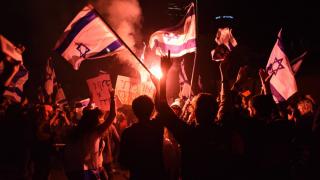 Jumătate de milion de oameni au ieșit în stradă în Israel, nemultumiți de reformele judiciare. Ar fi cel mai mare protest din istoria țării