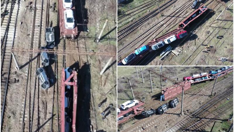 Accident feroviar în Teleorman, autorităţile se contrazic. Agifer: Trenul de călători a lovit "fără discuție" marfarul. A fost o ciocnire violentă