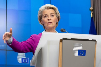 Ursula von der Leyen, președinta Comisiei Europene