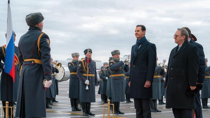 Bashar al-Assad, vizită oficială la Moscova. Președintele Siriei, la prima întâlnire cu Putin din 2021