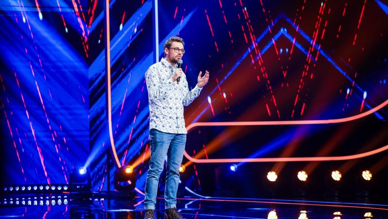 Paul Szabo, moment savuros de stand-up în audițiile iUmor. Cătălin Bordea: "Cel mai bun număr de stand-up din sezonul ăsta!"