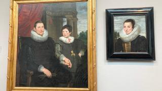 Mama "dispărută" dintr-un portret flamand, readusă lângă soţ şi fiu. De ce ar fi fost scoasă din imagine: "Ce o fi făcut oare?"