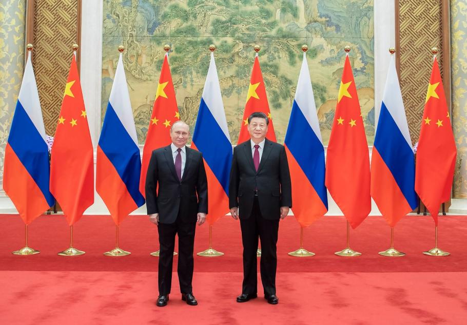 Vladimir Putin, președintele Rusiei, și Xi Jingping, președintele Chinei Vladimir Putin, președintele Rusiei, și Xi Jingping, președintele Chinei