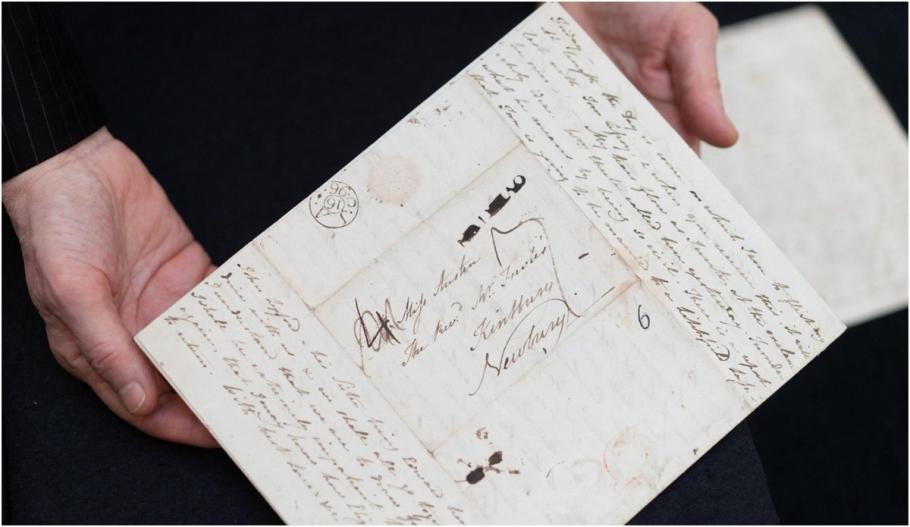 O epistolă rară pe care Jane Austen a scris-o pentru sora ei va fi expusă la fosta casă a autoarei O epistolă rară pe care Jane Austen a scris-o pentru sora ei va fi expusă la fosta casă a autoarei