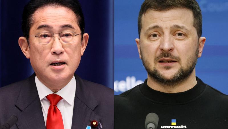 Premierul Japoniei, vizită surpriză la Kiev. China speră că vizita va ''răcori situația'' şi ''nu opusul''